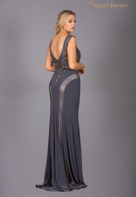 Angel Forever Charcoal Prom Dress / Evening Dress